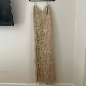 Windsor Champagne Formal Dress